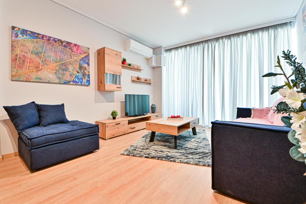 Beautiful new apartment 5 min from Piraeus Port  Extérieur photo